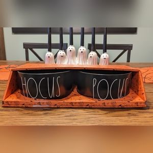 Rae Dunn Hocus Pocus Pet Bowl Set
